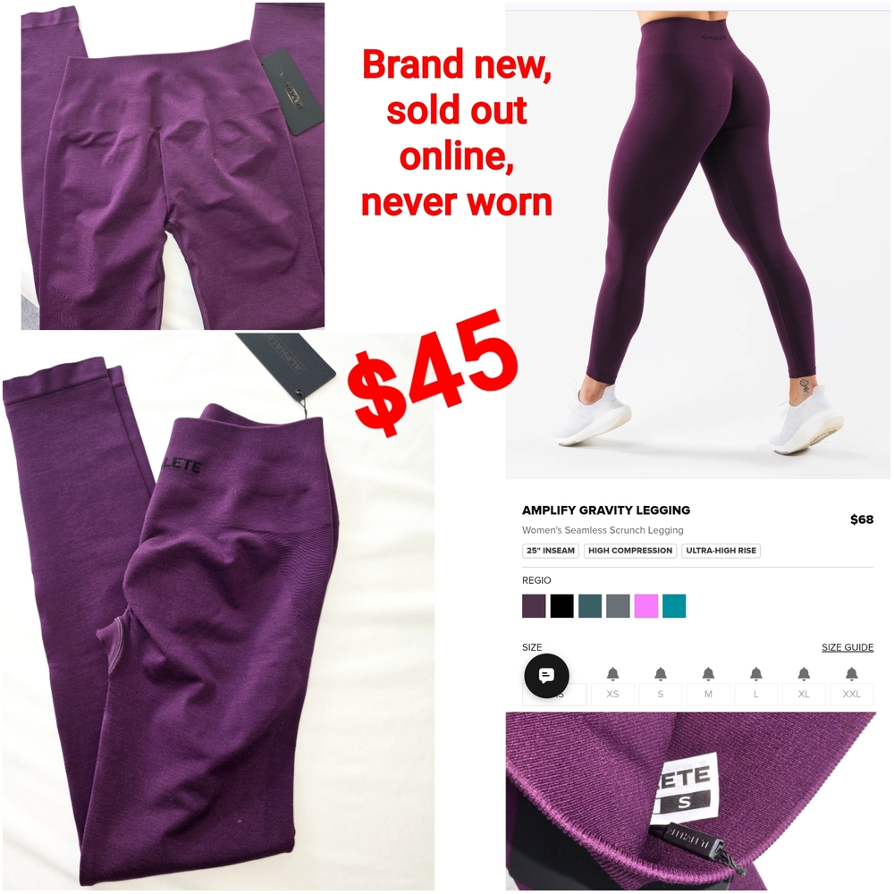 Alphalete Amplify Gravity Legging - Regio color - BNWT - S
